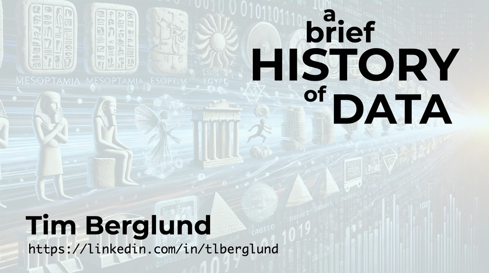A Brief History of Data